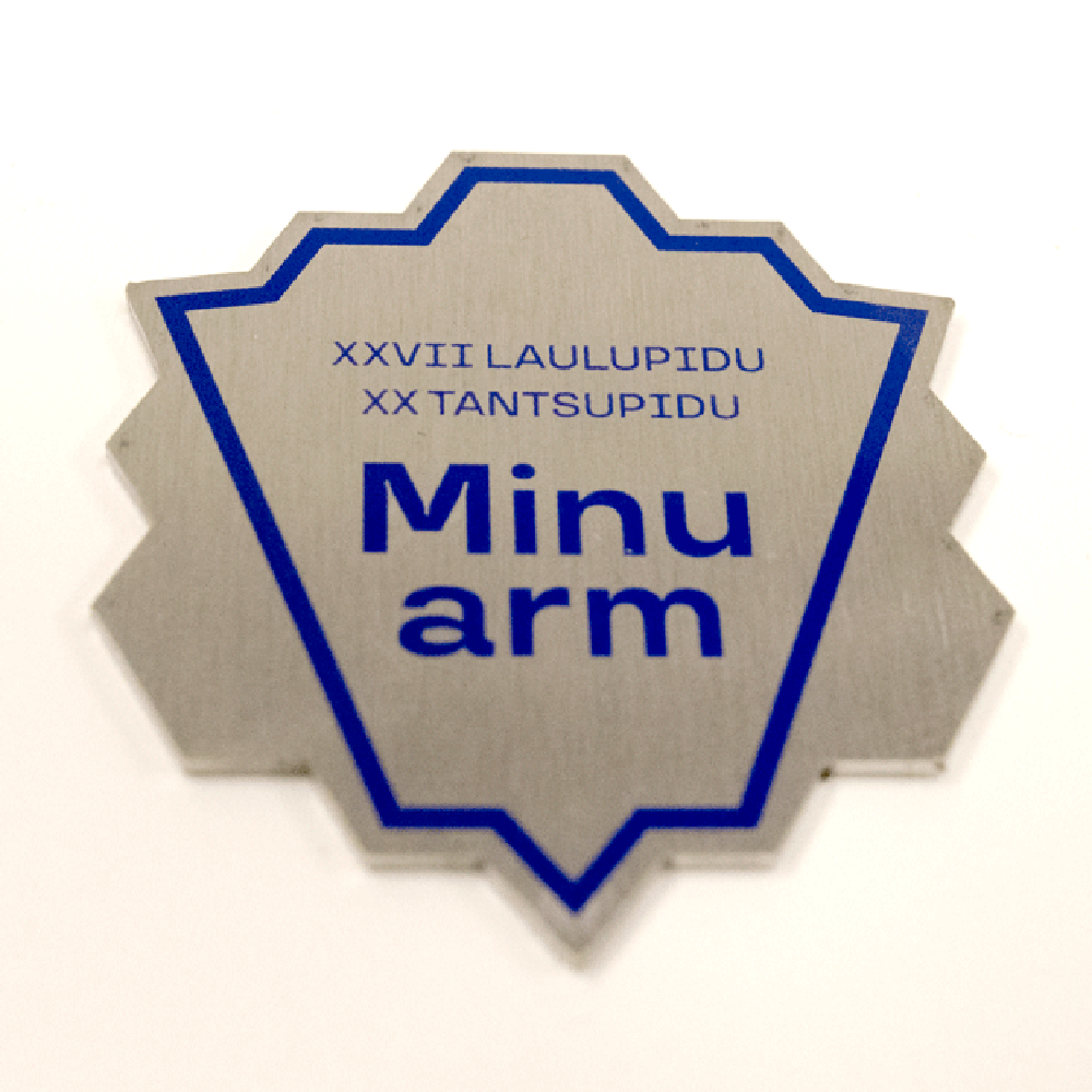 Siiditrükk metallile Musterprint